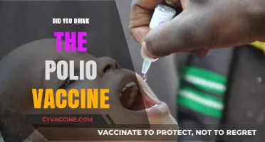 Did You Drink the Polio Vaccine? Unraveling Myths and Facts