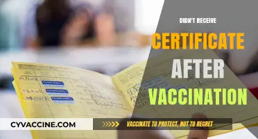 Missing Vaccination Certificate: What to Do After Your COVID-19 Shot
