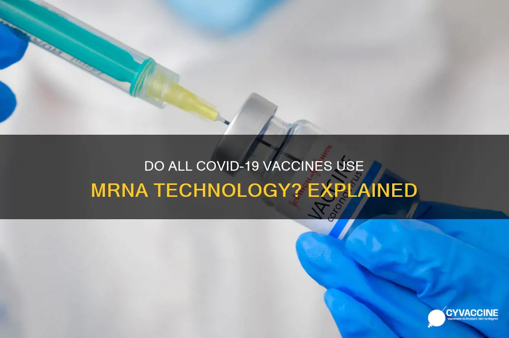 do all 3 vaccines have mrna