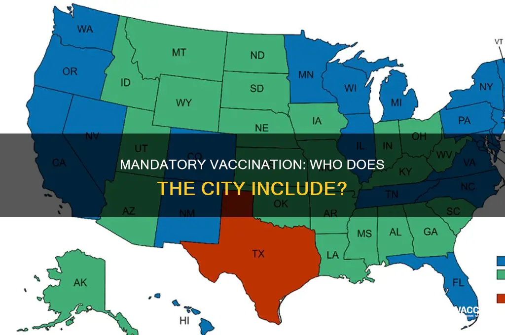 do all city employees have to be vaccinated
