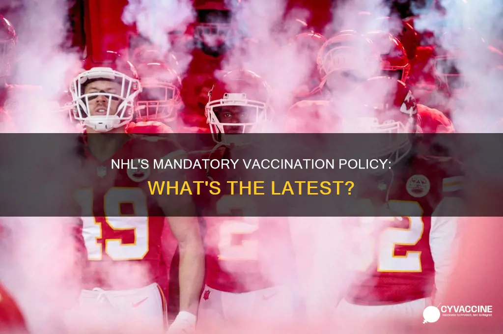 do all nhl players have to be vaccinated