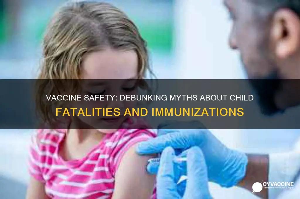 do any children die from vaccines