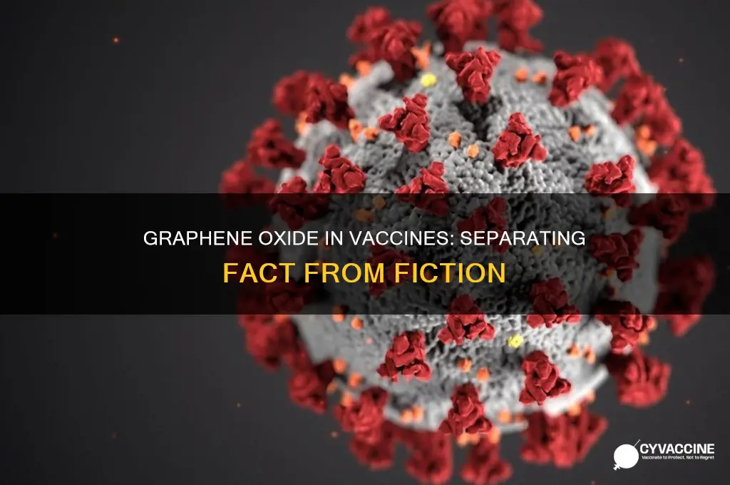 do any vaccines contain graphene oxide