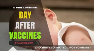 Vaccines and Sleep: Do Babies Need More Rest?