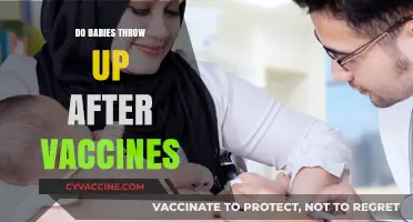 Vaccine Side Effects: Understanding Why Babies May Vomit After Shots