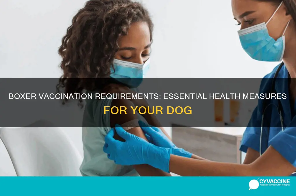 do boxers have to be vaccinated