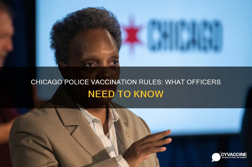 do chicago police officers have to be vaccinated