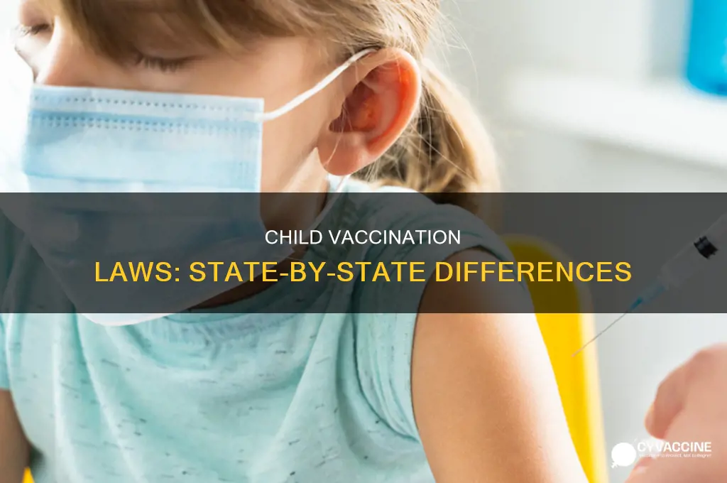 do child vaccination laws vary from state to state