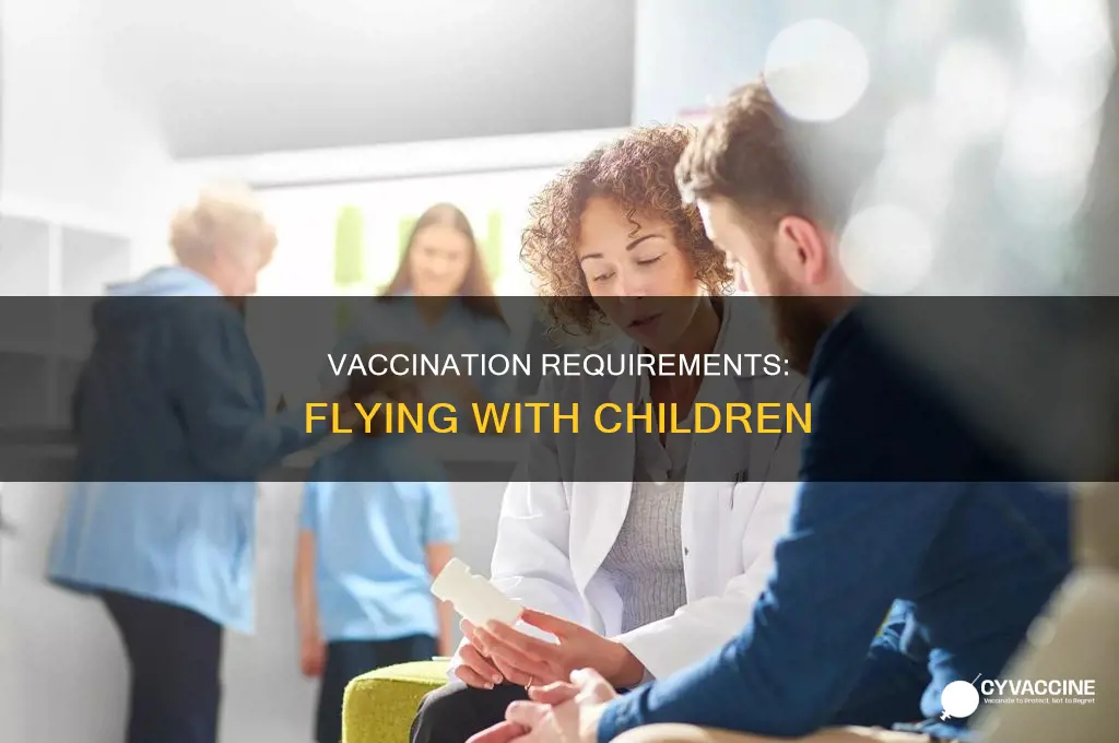 do children have to be vaccinated to fly