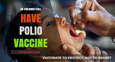 Do Children Still Receive the Polio Vaccine Today?