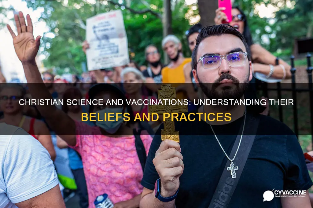 do christian science believe in vaccinations