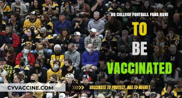 College Football Fans: Vaccination Requirements and You