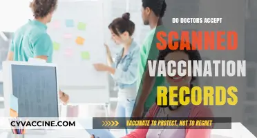 Scanned Vaccination Records: Are They Accepted by Doctors?