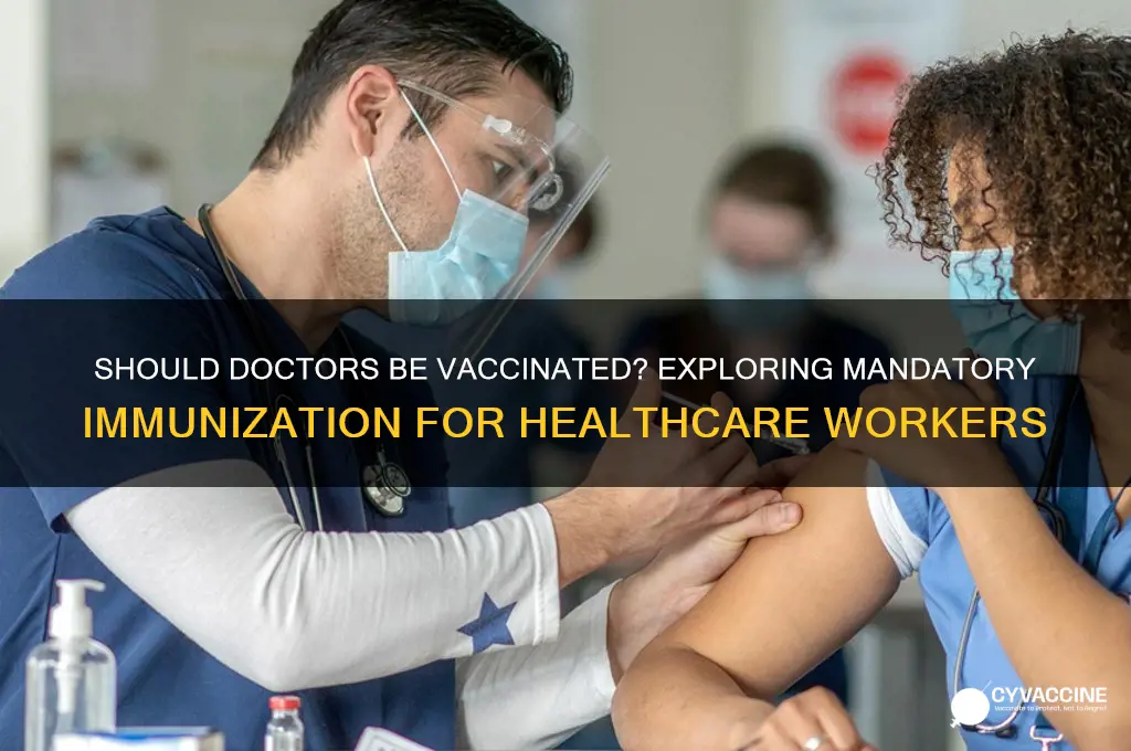 do doctors have to be vaccinated