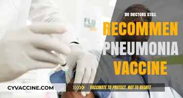 Do Doctors Still Recommend Pneumonia Vaccines? Expert Insights Revealed