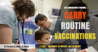 Emergency Rooms and Vaccinations: Do They Offer Routine Immunizations?