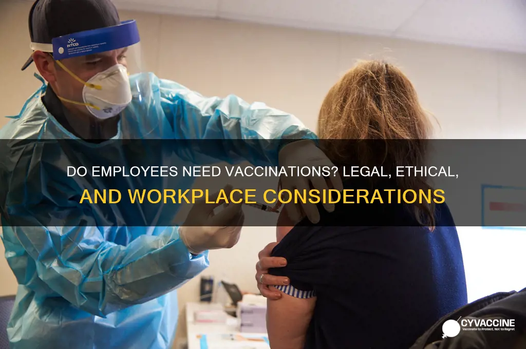 do employees have to be vaccinated