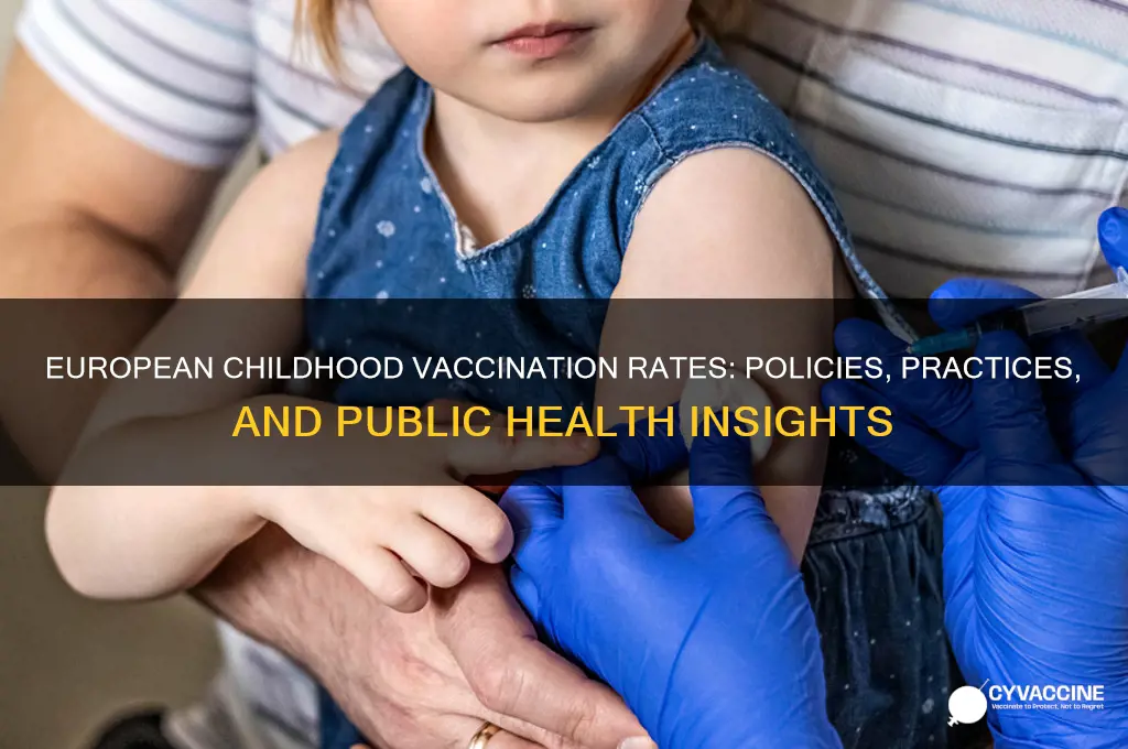 do european countries vaccinate their children