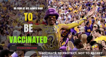 NFL Fans: Vaccination Status and Game Attendance