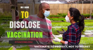 Vaccination Disclosure: Legal Obligations and Personal Privacy Explained
