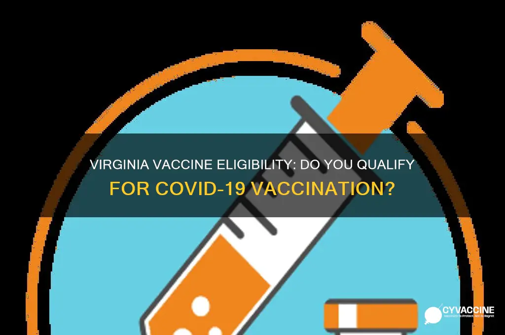 do i qualify for vaccine virginia