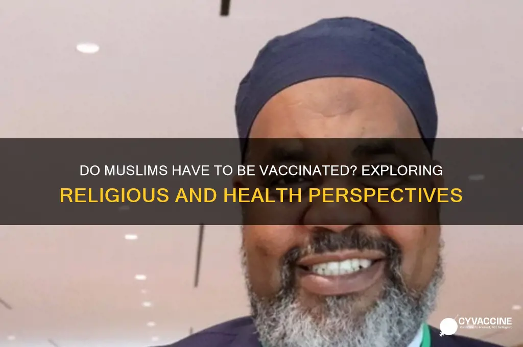 do muslims have to be vaccinated