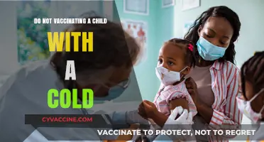 Child Vaccination: Colds and Shots Don't Mix