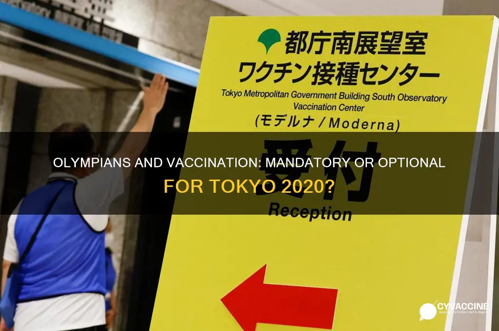 do olympians have to be vaccinated