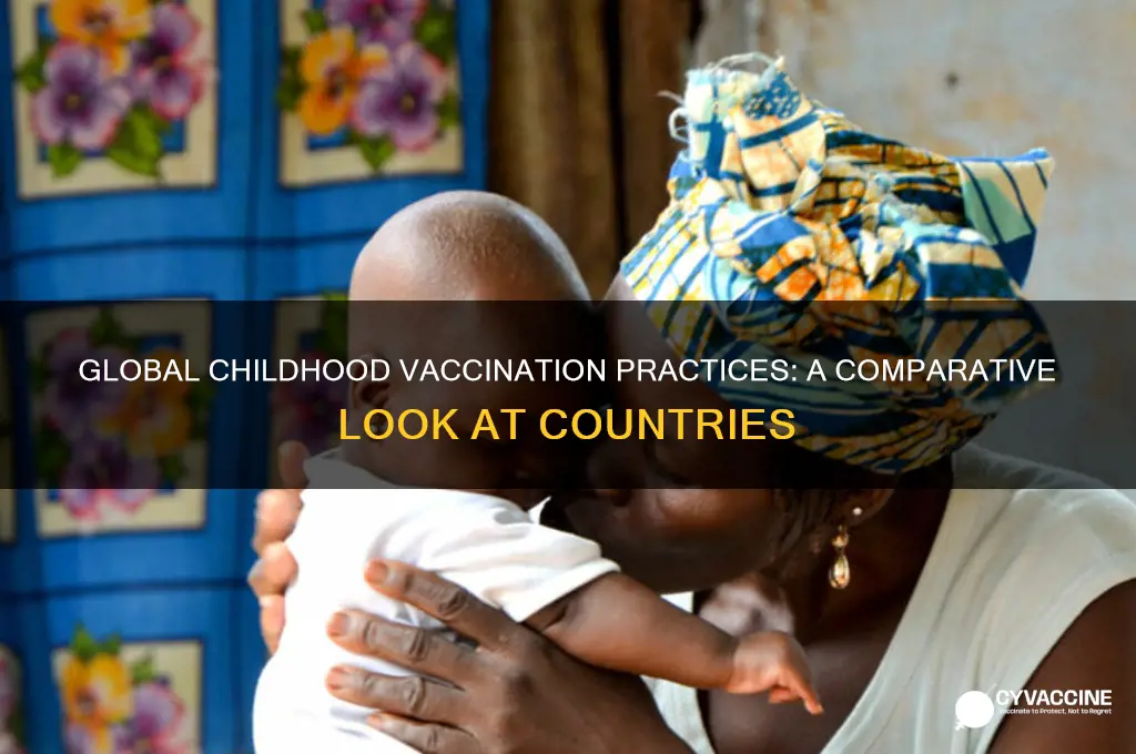 do other countries vaccinate their children