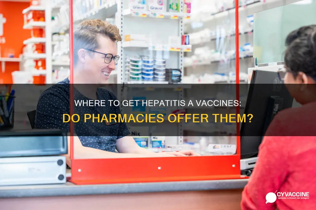 do pharmacys carry hep a vaccines