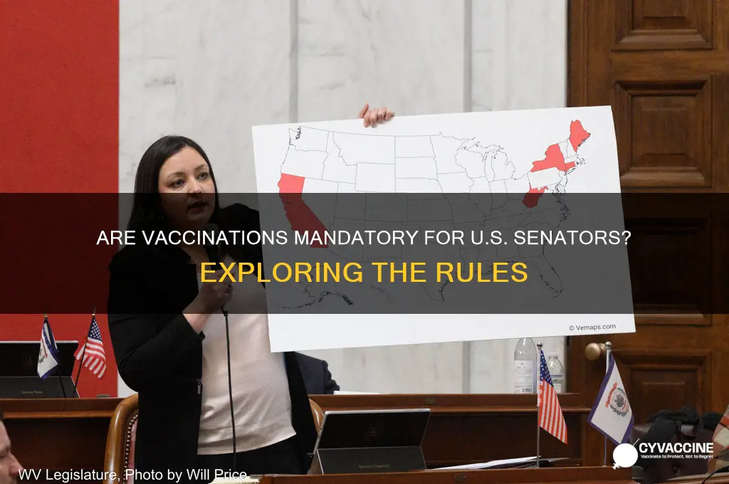 do senators have to be vaccinated