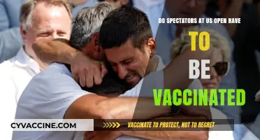 US Open: Vaccination Rules for Spectators
