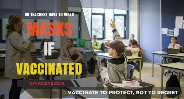 Vaccinated Teachers: To Mask or Not?