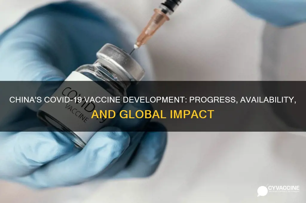 do the chinese have a vaccine