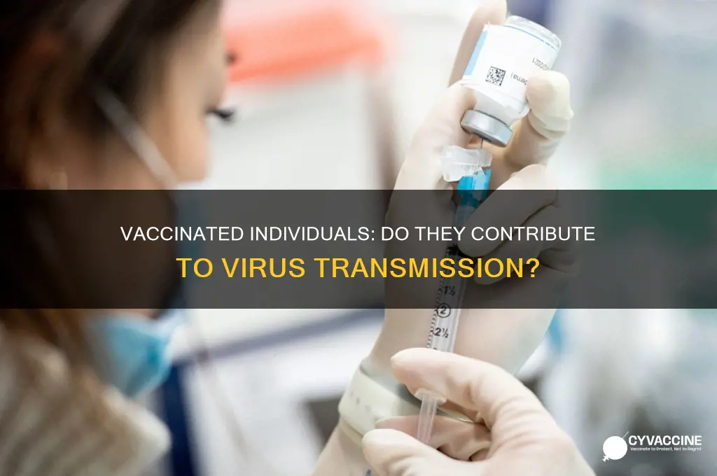 do the vaccinated spread the virus