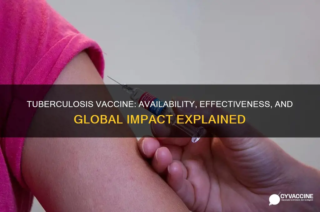 do they have a tubercolois vaccine