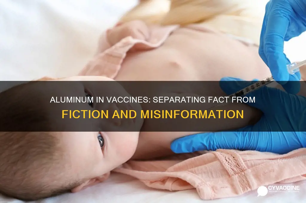 do they put aluminum in vaccines