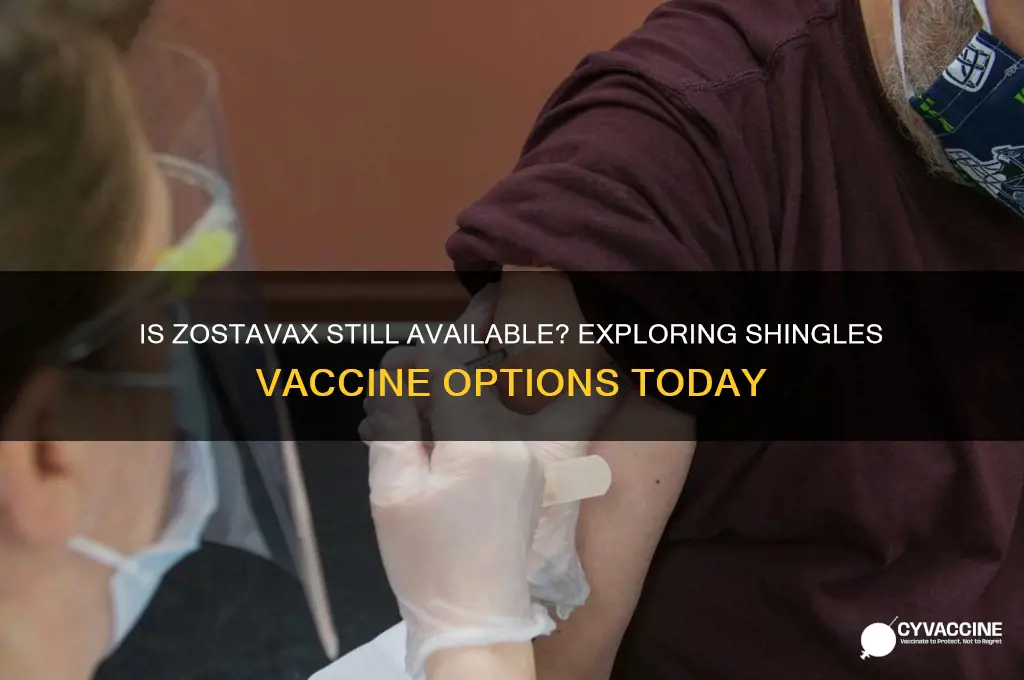 do they still have zostravax vaccines