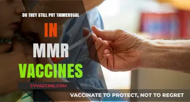 Thimerosal in MMR Vaccines: Is It Still There?