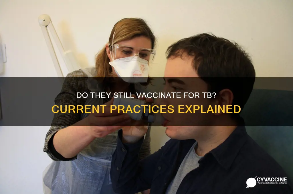 do they still vaccinate for tb