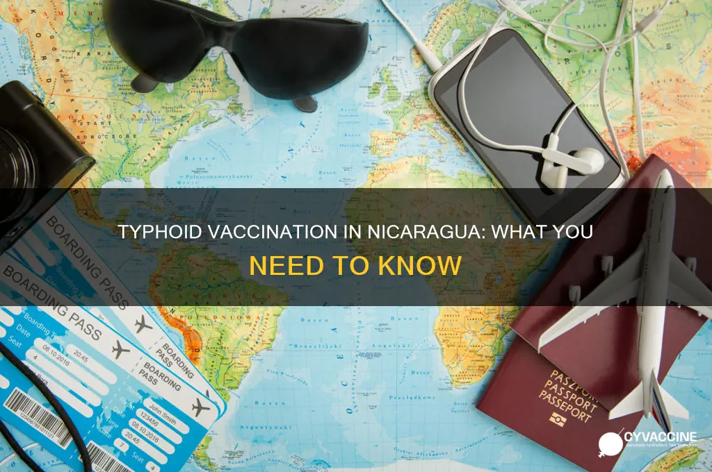 do they vaccinate for typhoid fever in nicaragua