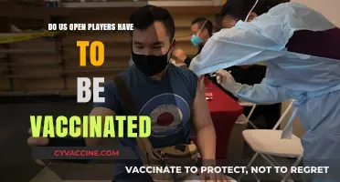 US Open: Vaccination Status of Players