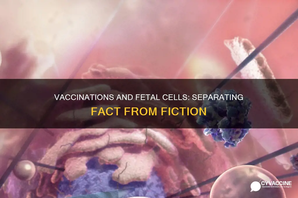 do vaccinations contain aborted fetus cells