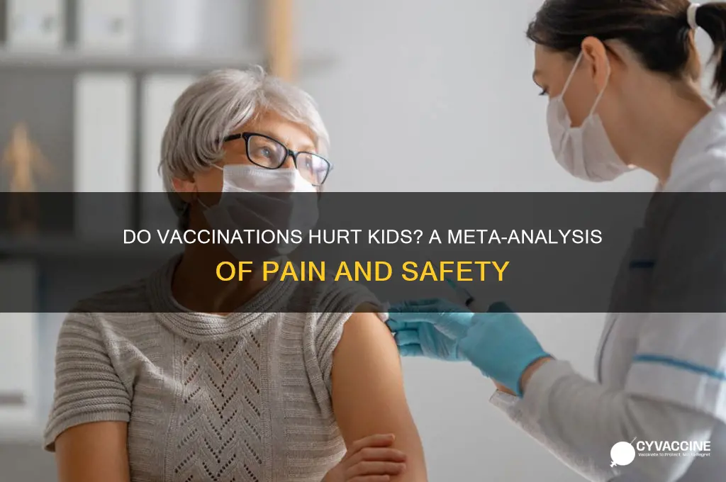 do vaccinations hurt kids meta analysis