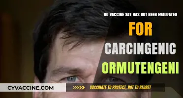Vaccine Safety: No Carcinogenic or Mutagenic Concerns