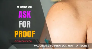 Do Vaccine Sites Require Proof of Identity or Eligibility?