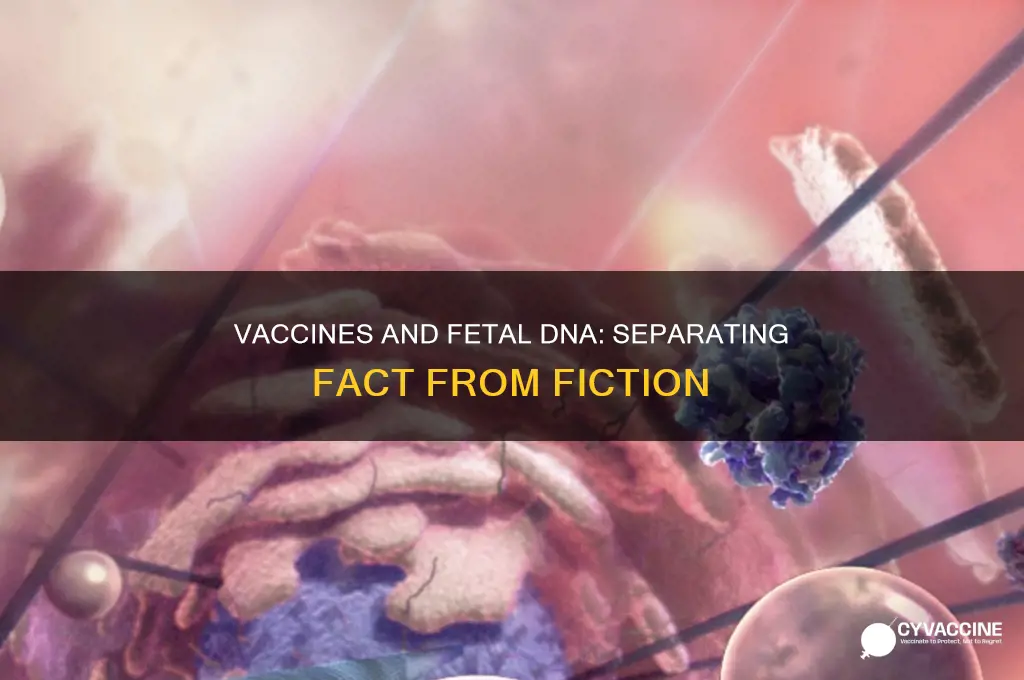 do vaccines contain aborted fetal dna