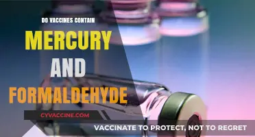 Vaccines, Mercury, and Formaldehyde: Separating Fact from Fiction