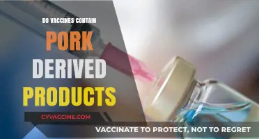 Vaccines and Pork: Uncovering the Truth About Animal-Derived Ingredients