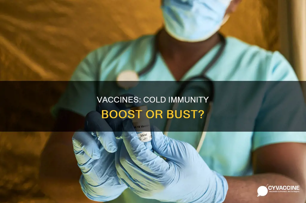 do vaccines decreased immunity to the common cold